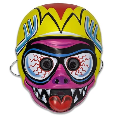 Retro-a-go-go! Máscara Weird-Ohs Digger Pink Eye Vacuform NUEVA Foto 1 de 3