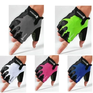 Cycling Gloves Bicycle Gel Mtb Summer Fingerless Training Accessories Glove - Picture 1 of 17