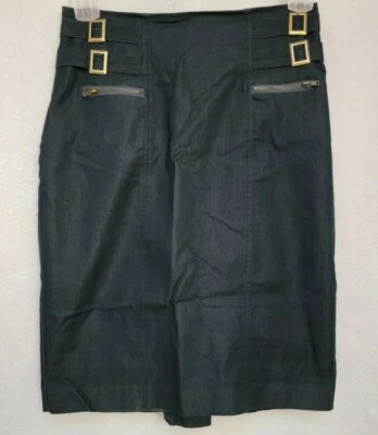 Falda Worthington para mujer talla 8 negra Foto 1 de 4