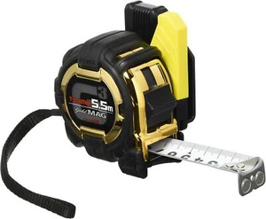 New TAJIMA MEASURING TAPE "G LOCK MAG" (L5.5 W25mm) GLM25-55BL from Japan - Picture 1 of 4