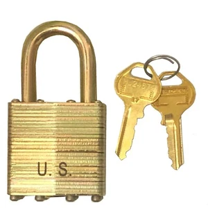 929201 SKILCRAFT Fähigkeit One VORHÄNGESCHLOSS, Bügel: 1/4 x 1-3/4 x 1-1/4 Zoll, laminierter Stahl - Bild 1 von 7