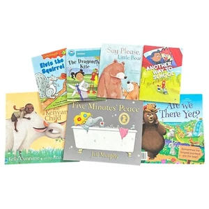 7 Children’s Kids Story Picture Books Bundle Lot - Picture 1 of 11