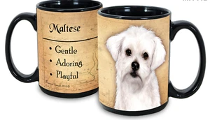 Maltese Faithful Friends Mug - Picture 1 of 2