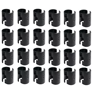 Wire Shelf Clips Shelving Sleeves - 48 Pack Shelf Lock Clips for 1" Post- She... - Picture 1 of 8