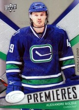 2008-09 UD Ice #121 Alexandre Bolduc
