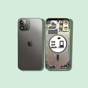 Chasis para iphone 12 pro negro sin componentes. Buena calidad - Imagen 1 de 1