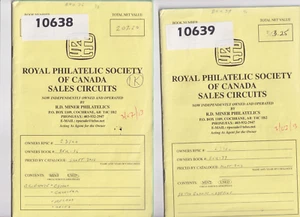 BRITISH EUROPE 2 retired Circuit Books Royal Philatelic Society of Canada - Picture 1 of 3