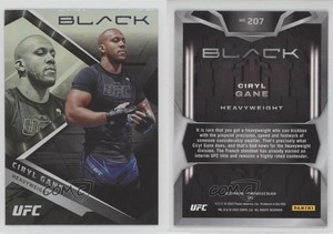 2022 Panini Chronicles UFC Black Ciryl Gane #207