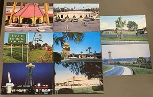 # T5289 SOUTH OF THE BORDER, S.C. POSTCARD LOT, 8 DIF. CARDS - Picture 1 of 2