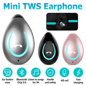 Bone Conduction Wireless Bluetooth V5.0 Earphones Earbuds Stereo Headphones - Zdjęcie 1 z 14