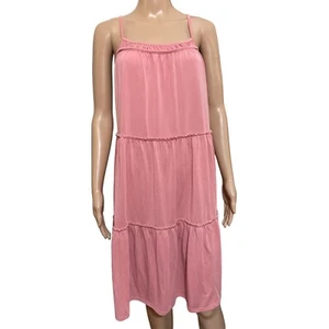 Anthropology Saturday Sunday Summer Pink Dress Size M - Picture 1 of 3