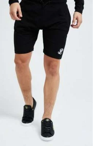 Illusive London Boys Black Core Jersey Shorts 7-8 Years - Picture 1 of 5