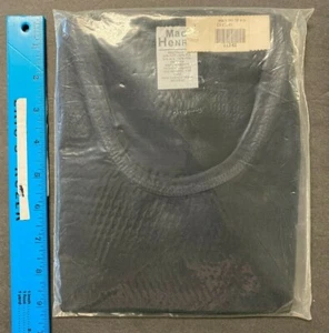 1970S/80S MAC HENRY BLACK TANK TOP SEALED IN PKG. SIZE 12 M3 LOT #2 - Picture 1 of 2