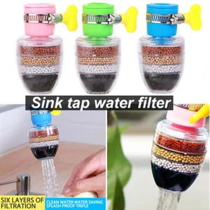 Sink Tap Water Filter Kitchen Tap Water Purifier Carbon Water Filtration Faucet - Picture 1 of 18