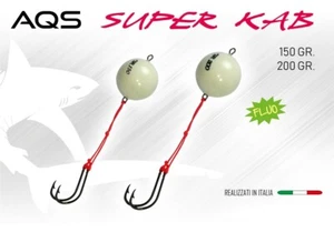 ARTIFICIALE SUPER KAB FLUORESCENTE 200 GR POLPO KABURA TRAINA VERTICAL LURE - Foto 1 di 1
