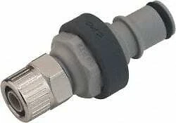 CPC COLDER PRODUCTS 25 Pack Colder NS4D20006 1/4" Nominal Flow Male Nonspill Q-Disconnect Couplings
