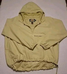 Cabela's Rain Jacket Women’s Large Light Green 1/2 Zip Hooded Windbreaker - Picture 1 of 10