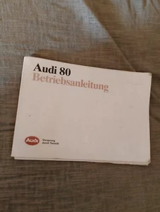 LIBRETTO USO E MANUTENZIONE AUDI 80 - EDIZIONE 1987 - Tedesco  - Foto 1 di 2