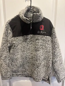 Pullover Sherpa para mujer Ohio State Buckeyes Gameday Couture talla pequeña NCAA - Imagen 1 de 3
