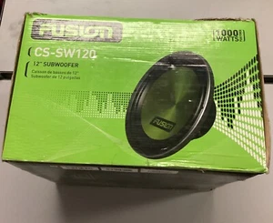 Fusion CS-SW120 12” Subwoofer Speaker 1000W NEW - Picture 1 of 9