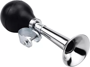 Loud Bicycle Horn Bike Handlebar Retro Vintage 7.8" Length Hooter Squeeze Bulb - Picture 1 of 11