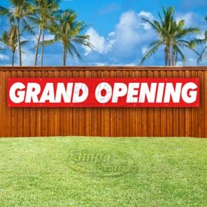 GRAN APERTURA Publicitario Vinilo Bandera Letrero GRAN ENORME TAMAÑOS XXL - Imagen 1 de 6