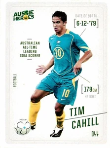 2021 SOCCEROOS Olympics Card TIM CAHILL Aussie Heroes World Cup - Bild 1 von 2