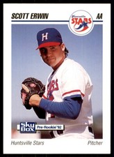 1992 SkyBox Team Sets AA Scott Erwin Huntsville Stars #309