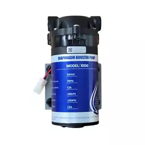 Pompa booster autoadescante a membrana Hommix 100GPD per sistema ad osmosi inversa (RO) - Foto 1 di 7