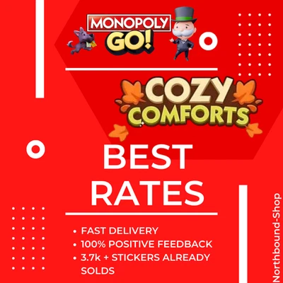 Pegatinas GO Monopoly todas las pegatinas 1 2 3 4 5 6 estrellas | Precio súper rápido y más barato Foto 1 de 4