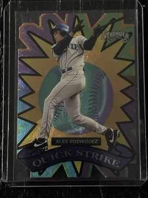 1998 Skybox Circa Thunder Quick Strike Alex Rodriguez #10QS - Image 1 of 2