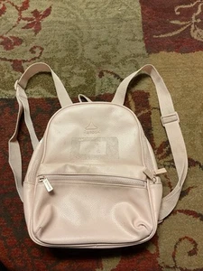 Kleiner Leder Rucksack rosa - Bild 1 von 6