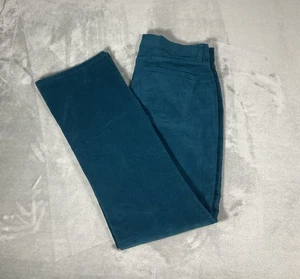 Boot Cut Corduroy Pants Jeans Women’s Size 14 Rich Teal Color  New St John’s Bay - Picture 1 of 10