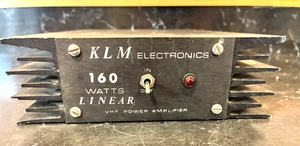 Vintage KLM Electronics VHF Power Amplifier, Model PA-10-160BL 160watts - Zdjęcie 1 z 7