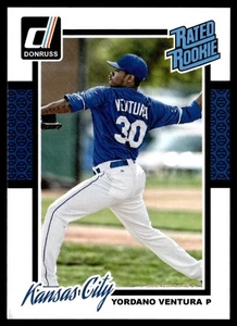 2014 Donruss Yordano Ventura Rookie Kansas City Royals #203 - Picture 1 of 2