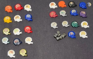 28 VTG NFL 1" Helmet Refrigerator Magnets Need Repair - Picture 1 of 7