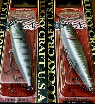 2 Lucky Craft G Splash 80 RT Surface Popper Topwater Kunstköder MS GILL/ZEBRA MS AMER - Bild 1 von 4