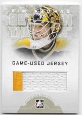 08/09 BETWEEN THE PIPES SILVER GAME JERSEY /90 (#GUJ1-GUJ45) U-Pick From List