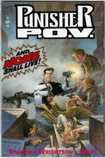 PUNISHER: P.O.V. (1991 Series) 1 2 3 4 - All Near Mint