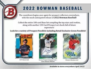 2022 Bowman MLB Chrome/Paper/Inserts Pick from List *Complete Your Set*