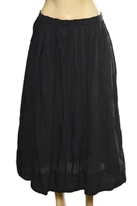Ewa I Walla Vintage Lagenlook Pleated Skirt M Women Casual Flare Long NEW 39707 - Picture 1 of 7