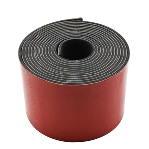 Reinforced Neoprene Rubber Strips - 1/8 Inch x 4 Inch x 13 Feet for DIY Sealing - Picture 1 of 9