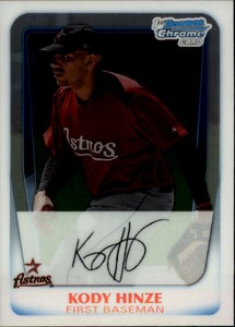 2011 Bowman Chrome Prospects #BCP16 Kody Hinze