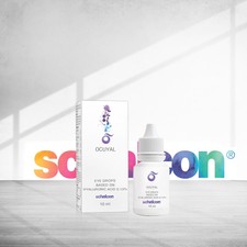 SCHALCON OCUYAL 10 ML GOCCE OCULARI LACRIME ARTIFICIALI CON ACIDO IALURONICO