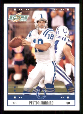 2005 Score #124 Peyton Manning - Image 1 of 2