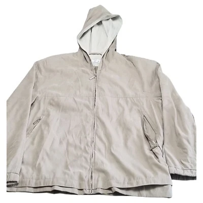 1 Chaqueta con Capucha Madison Mujer Tostada Cintura Ajustable Talla L Foto 1 de 4