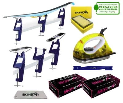 SKINSTAR Skispanner Profi Langlauf LL Skiwachs-Set Wachsbügeleisen Skihalterung  - Bild 1 von 4