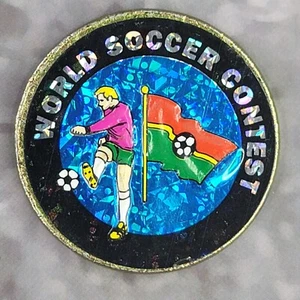 POG Sports Slammer Metal -Embossed World Contest Soccer Kicking - Picture 1 of 1