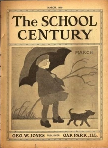 ROAK PARK ILLINOIS MARZO 1919 ESCUELA PÚBLICA SIGLO MAESTRO REVISTA NAT'L JONES - Imagen 1 de 2