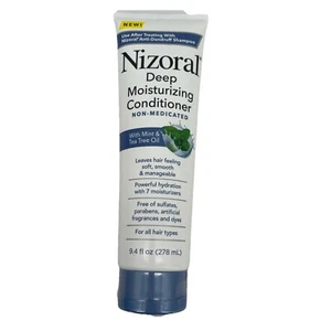Nizoral Deep Moisturizing Conditioner Mint Tea Tree Oil All Hair OPENED.  141 - Picture 1 of 3